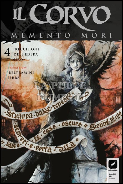 IL CORVO - MEMENTO MORI #     4 - VARIANT COVER DANIELE SERRA
